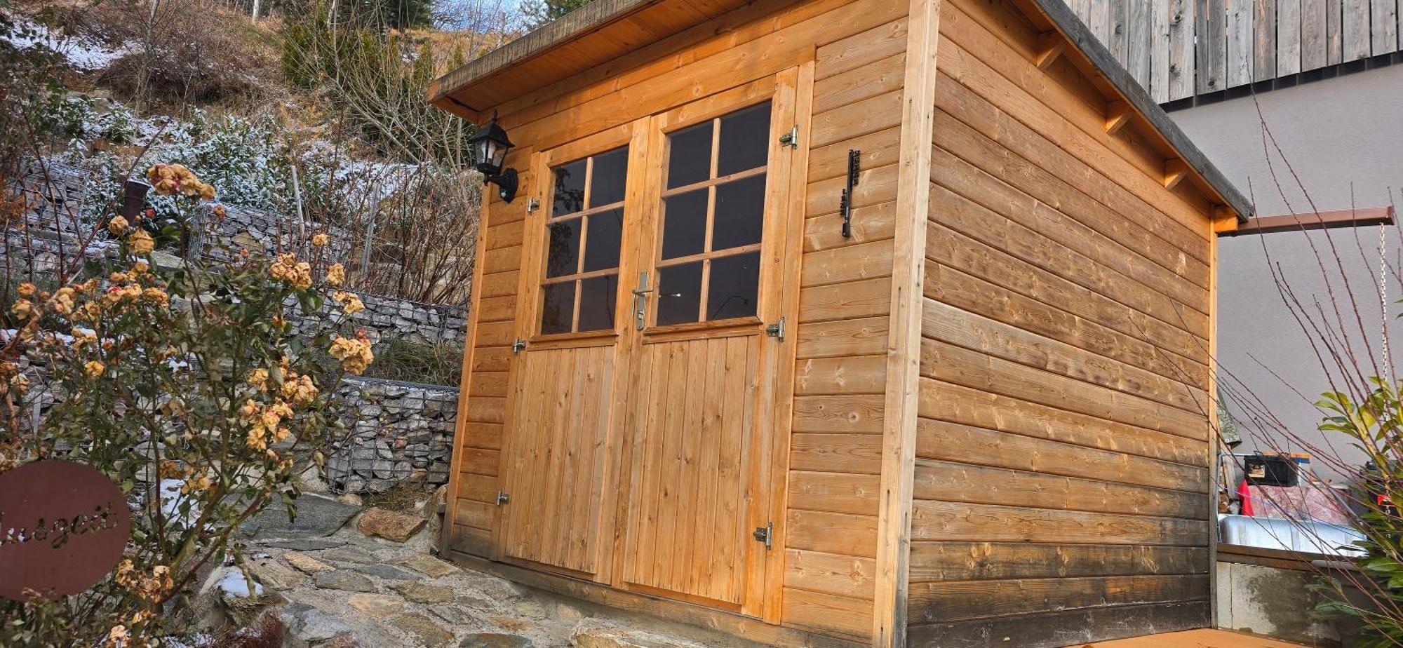 Haus Auszeit Bed & Breakfast Wenns Eksteriør bilde